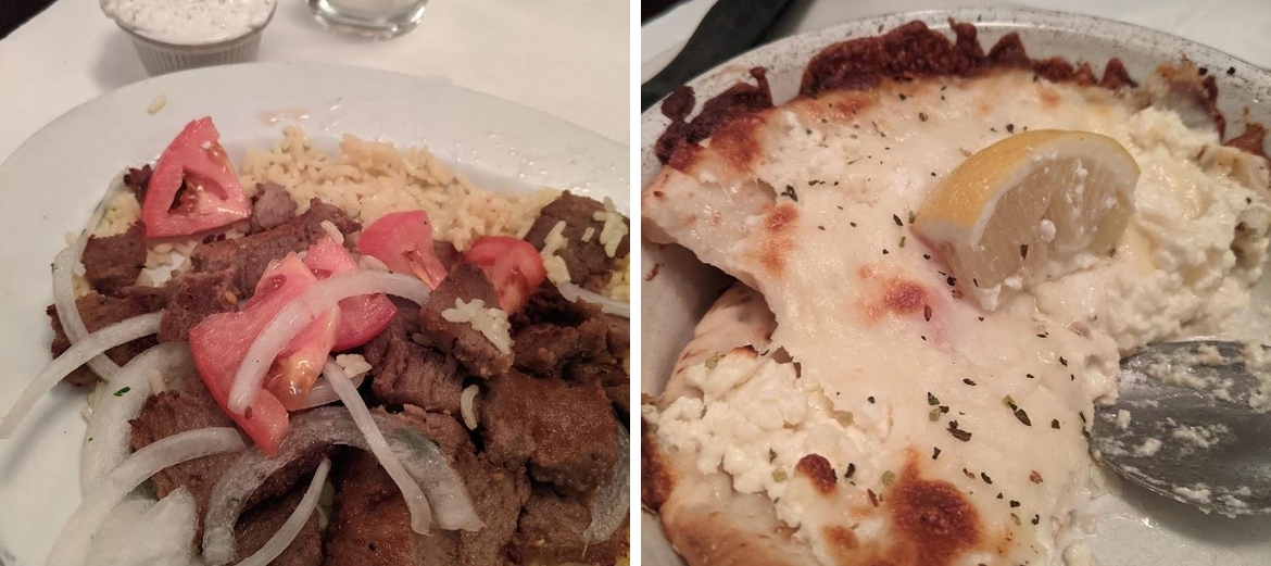 Athena Greek Restaurant Menu